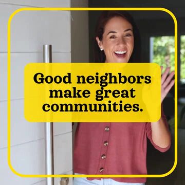 Good Neighbors Make Great Communities