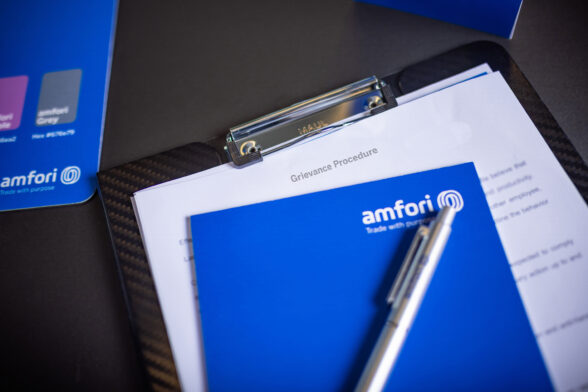 A clipboard with a pen