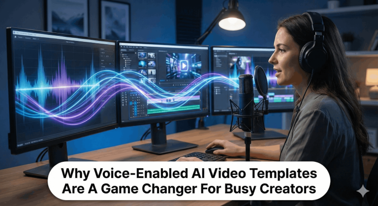 Voice Enabled AI Video Template